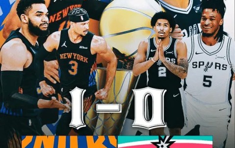 开云电竞网页版-先声夺人！SLAM官方晒海报祝贺尼克斯大比分1-0领先马刺